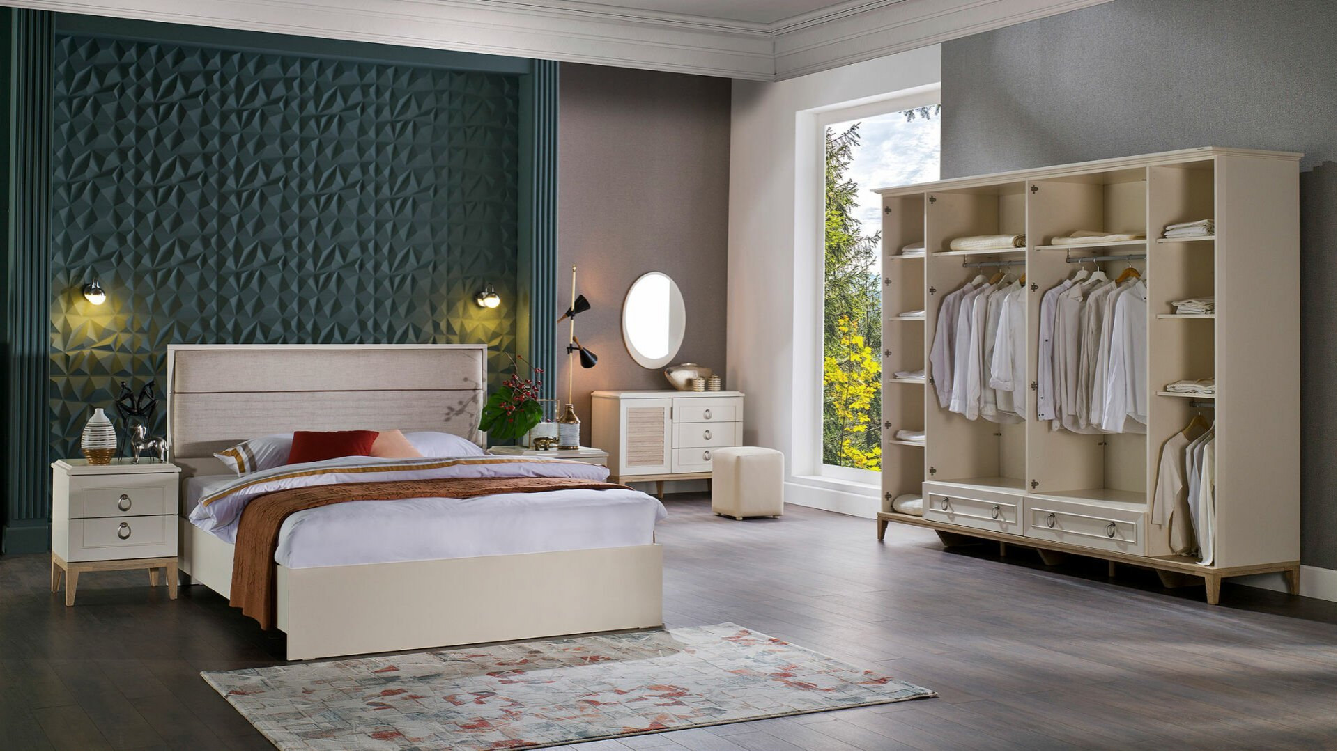 Vilza 6-türiger Schrank