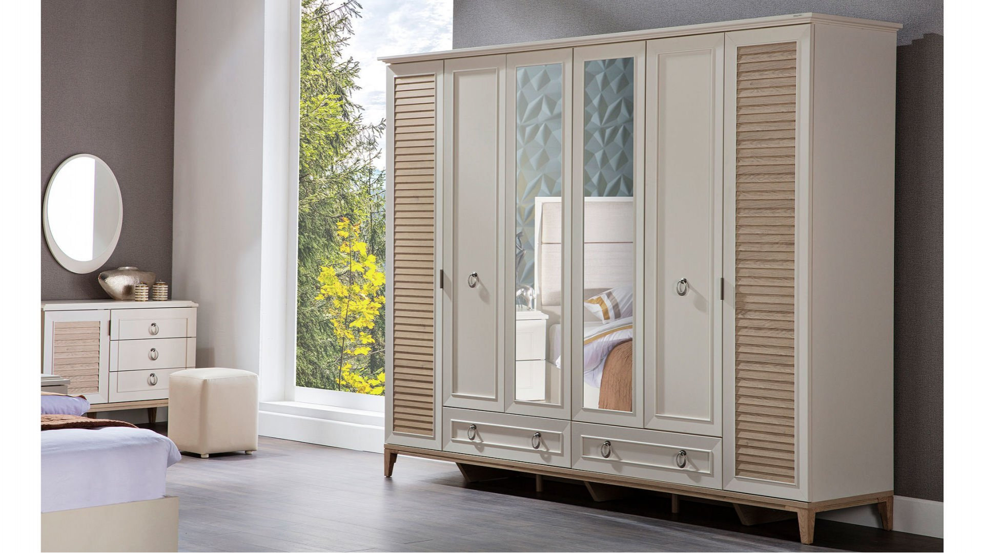 Vilza 6-türiger Schrank