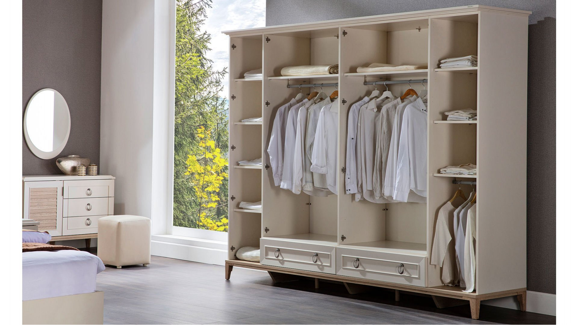 Vilza 6-türiger Schrank