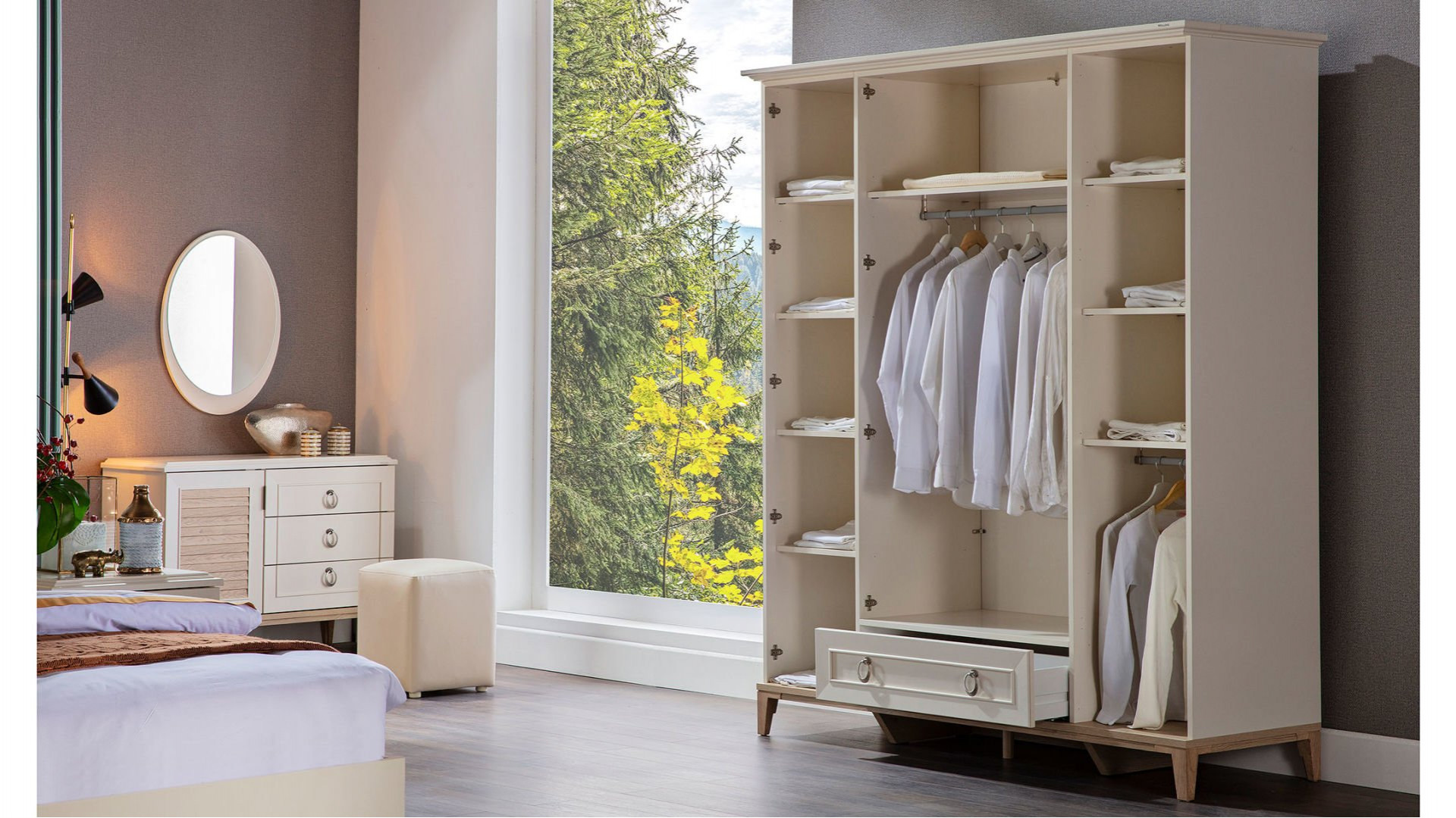 Vilza 4-türiger Schrank