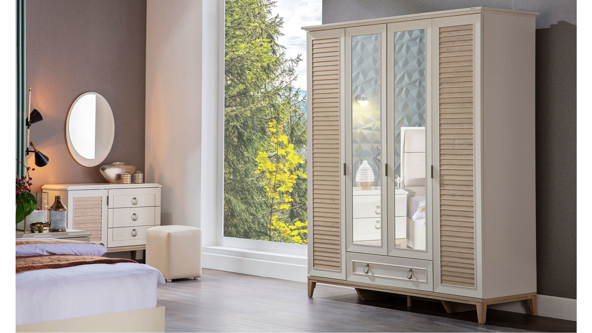 Vilza 4-türiger Schrank