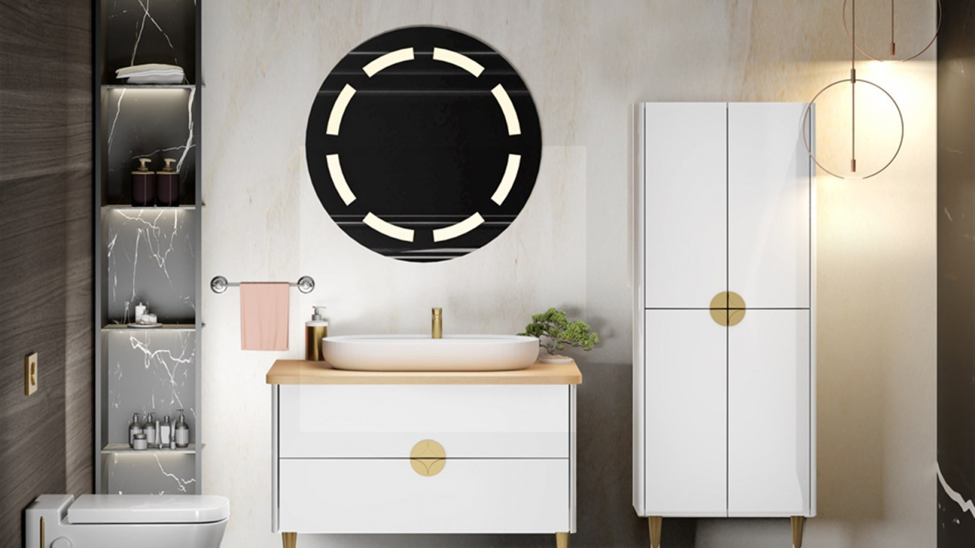 Angel Badezimmer Set