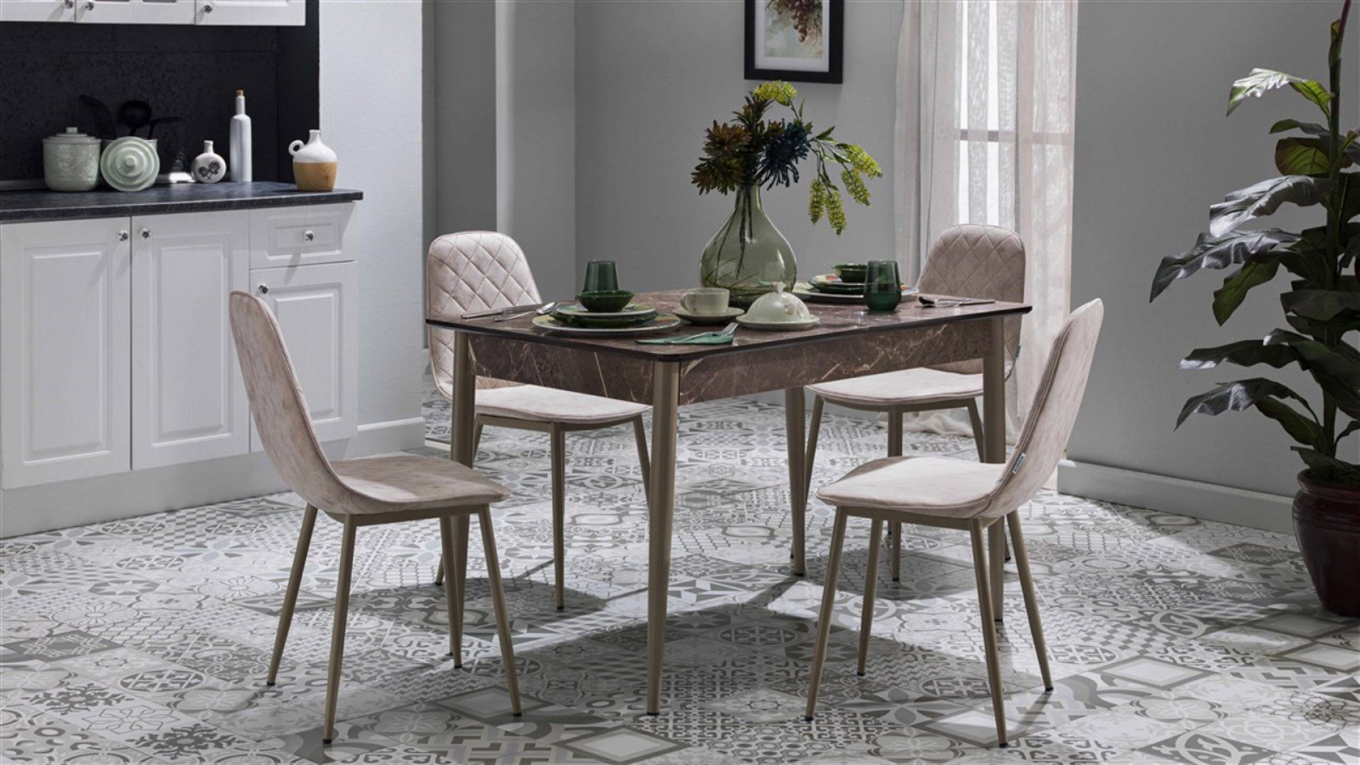 Arte Ausziehbar Essgruppe