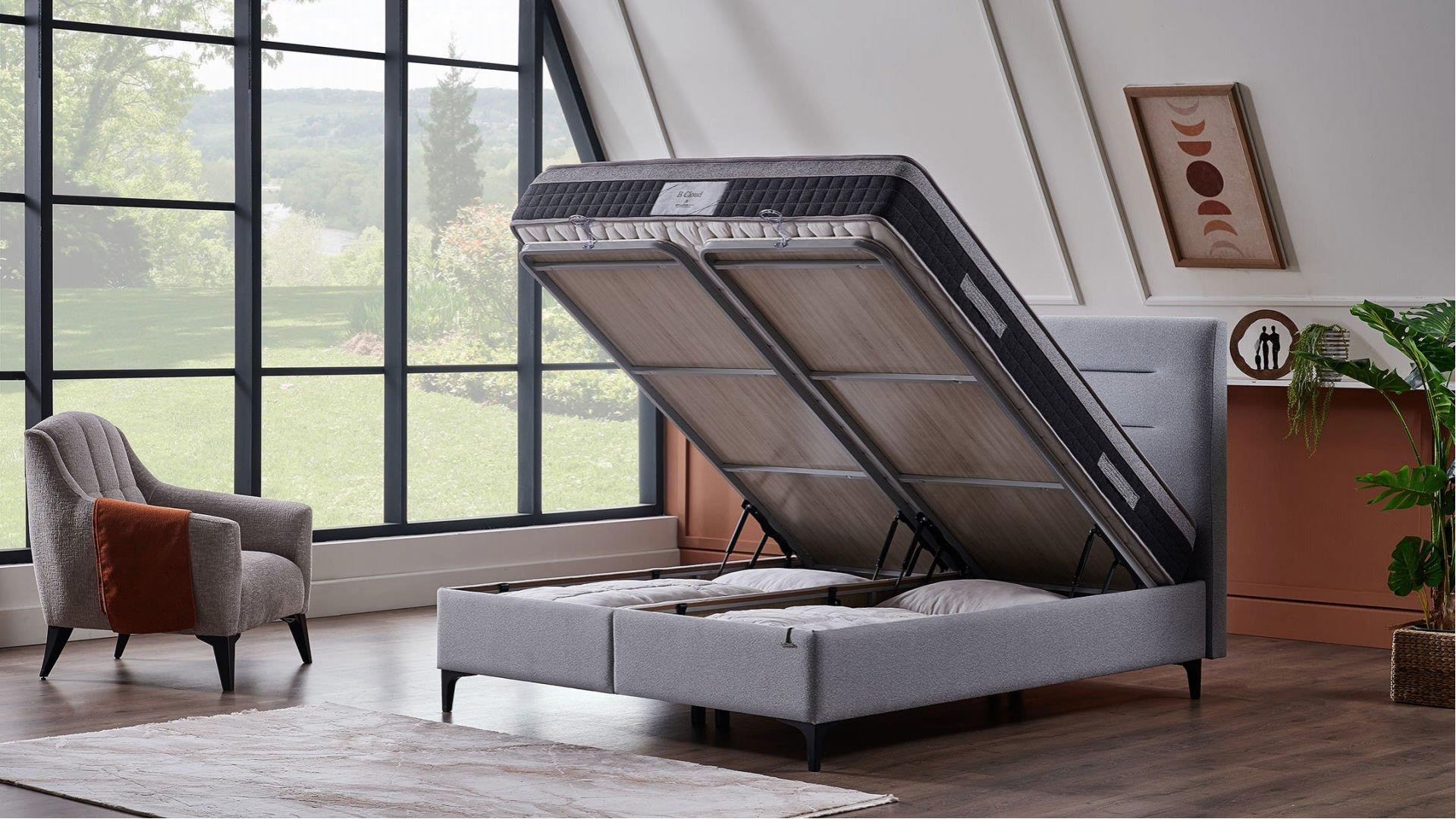 BCloud Bettbox - Grau