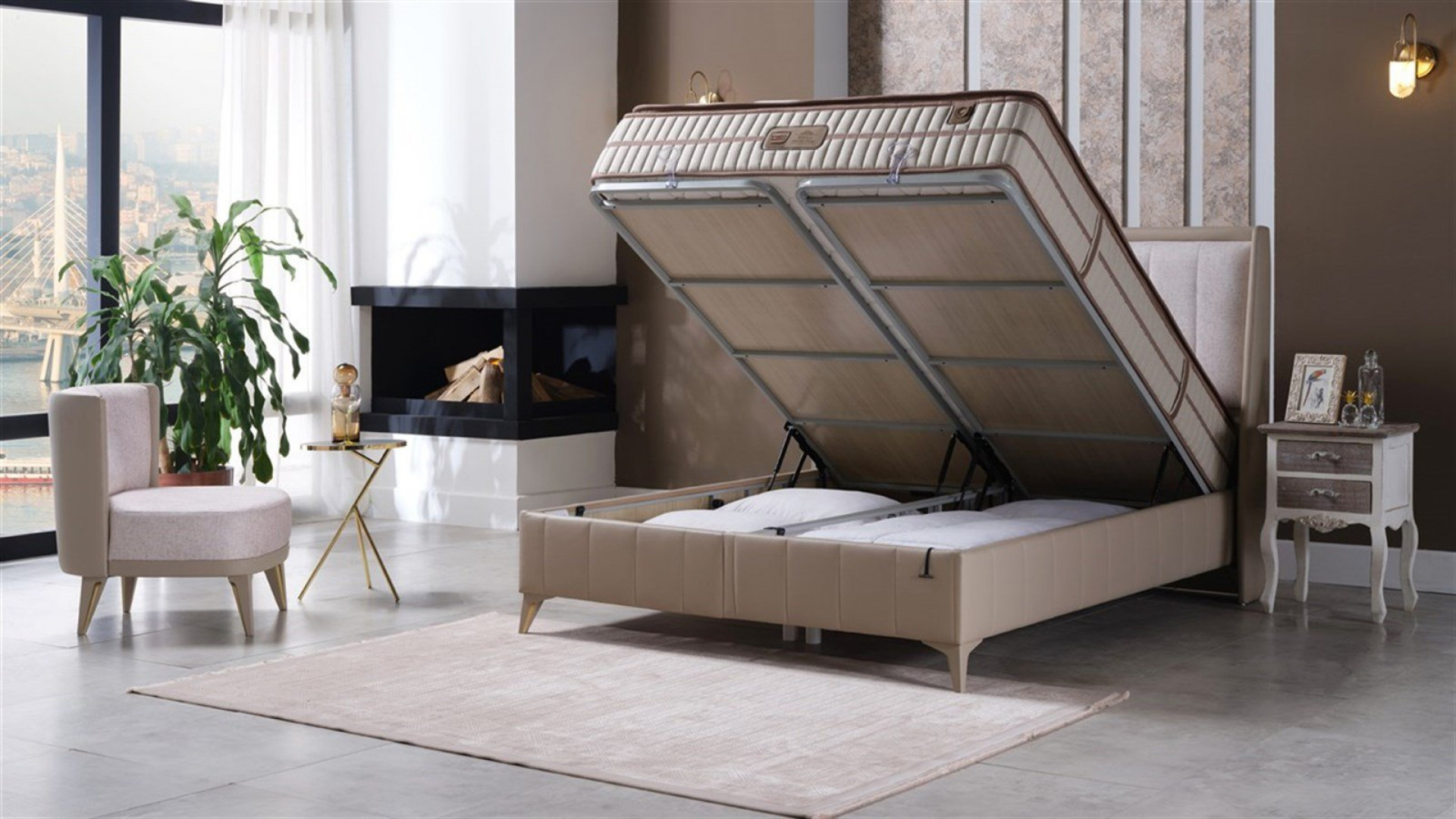 Bella Bettbox + Kopfteil