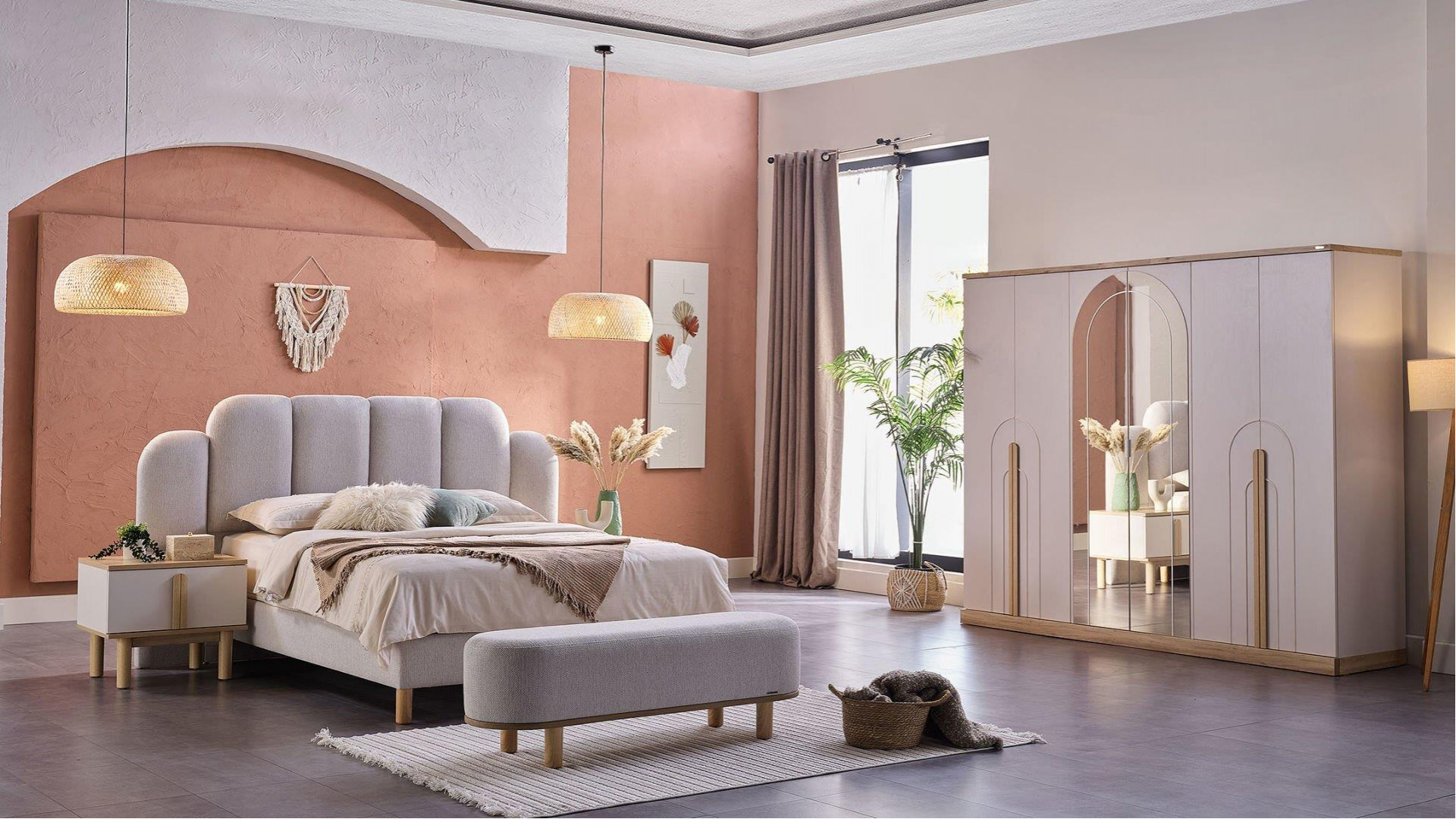 Boheems Schlafzimmer Set