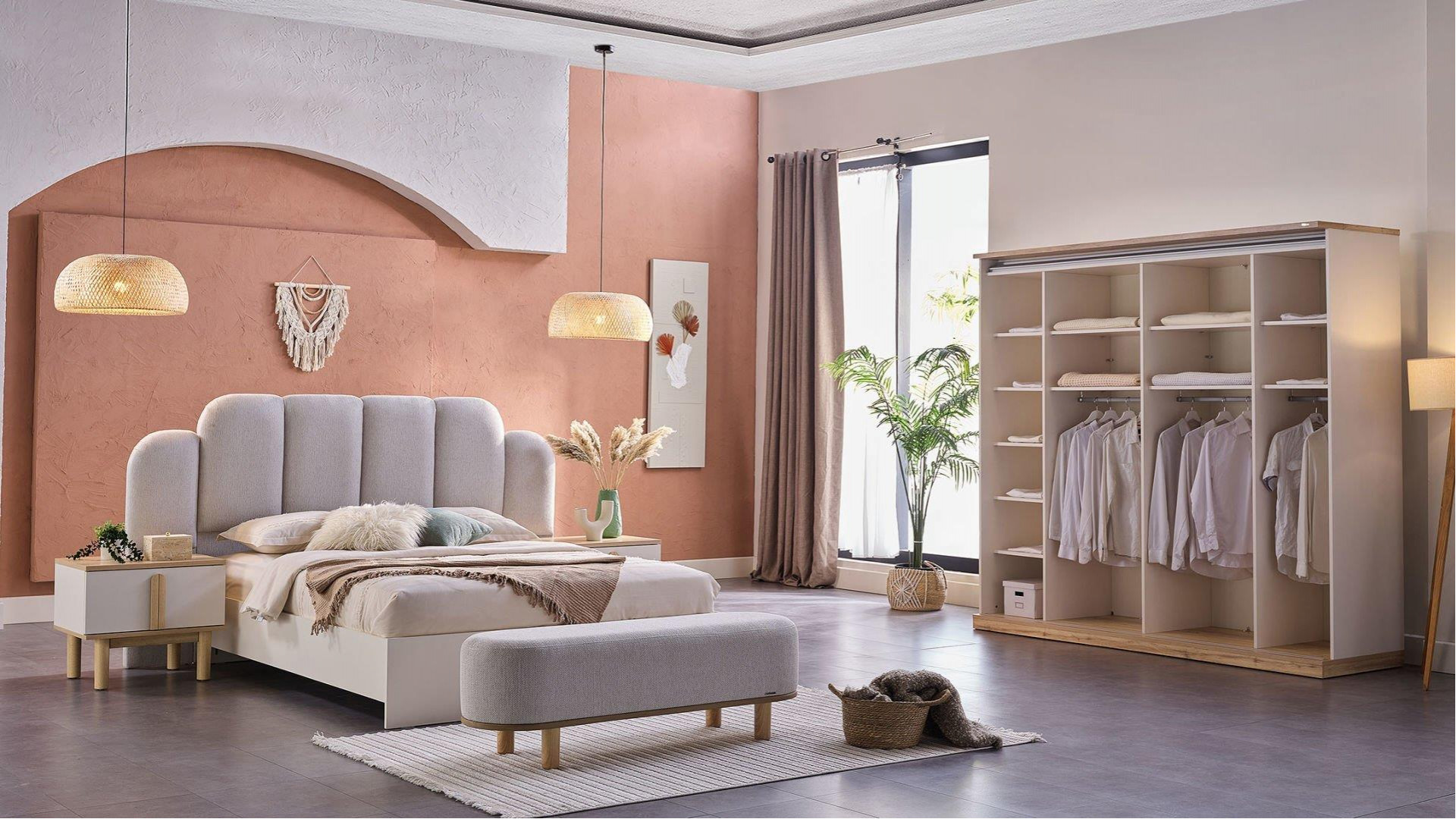 Boheems Schlafzimmer Set