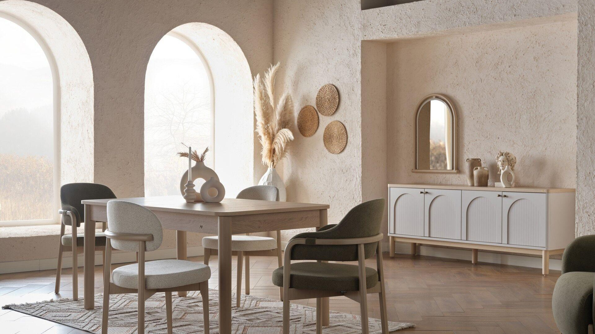 Borneo Bohem Esszimmer Set