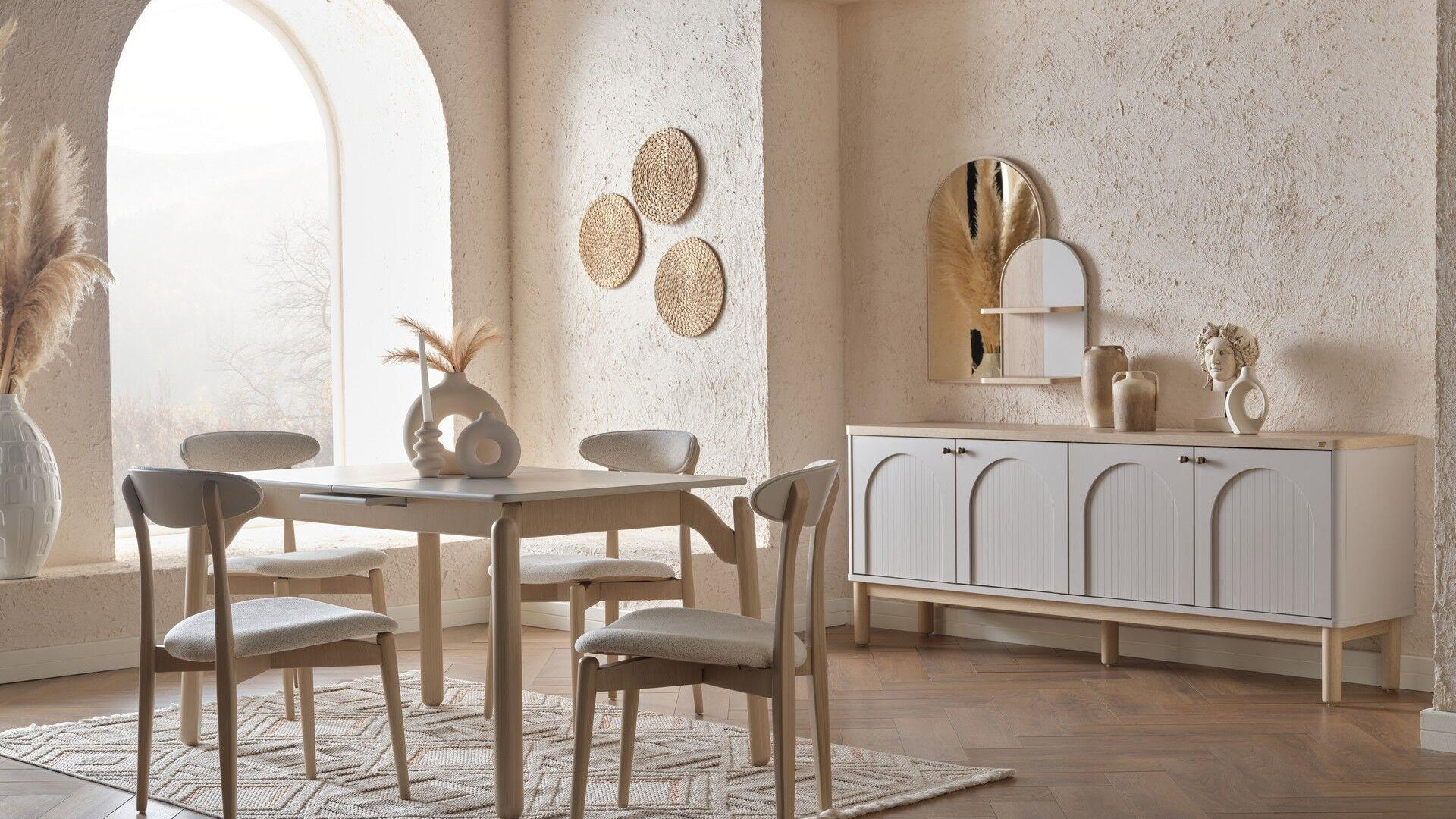 Borneo Bohem Esszimmer Set