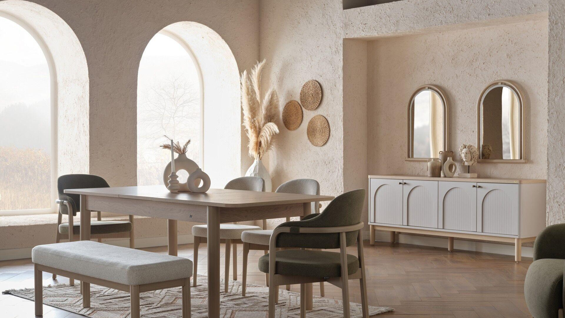 Borneo Bohem Esszimmer Set