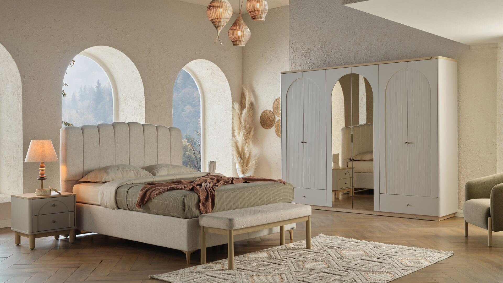 Borneo Bohem Schlafzimmer Set