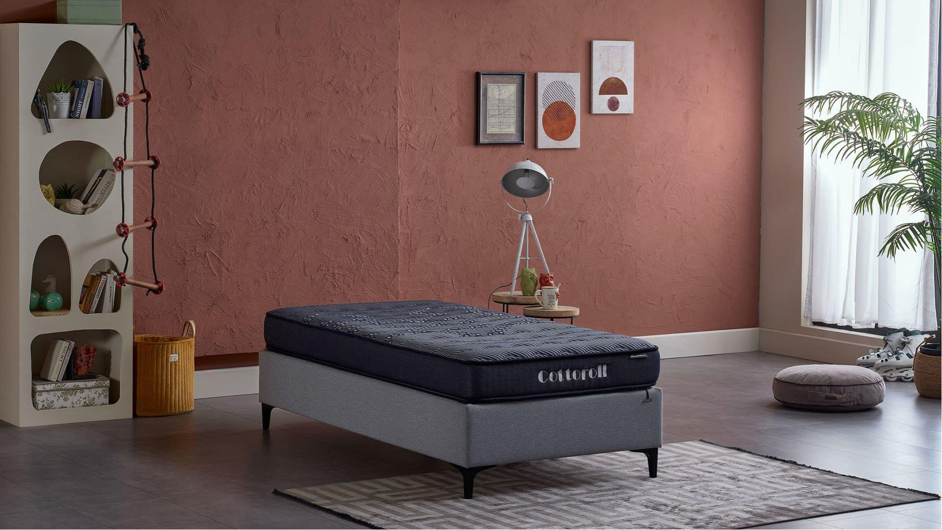 Cottoroll Rollpack Matratze - Blau