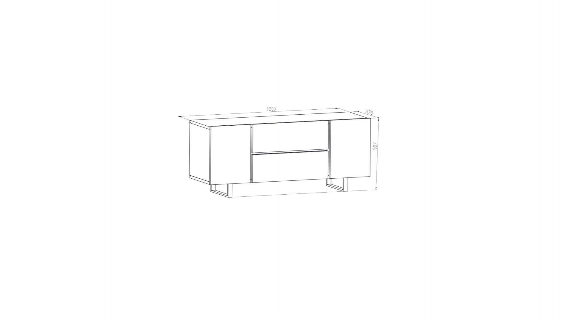 Dany Lowboard - Weiss/Yunus