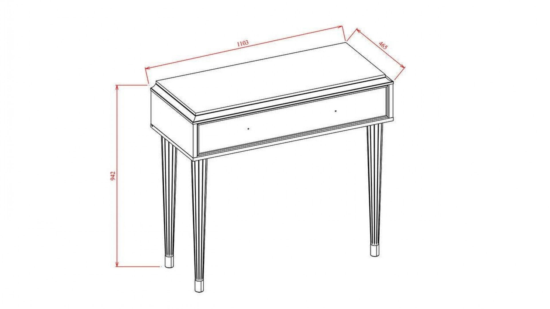 Gravita Schminktisch