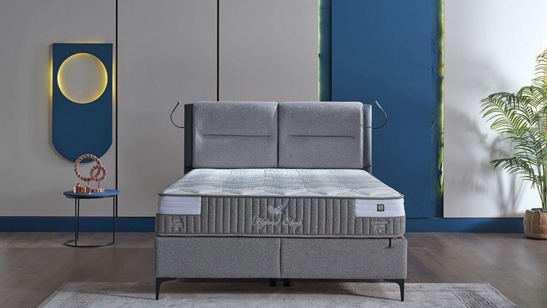 Hybrid Sleep Bettbox - Grau