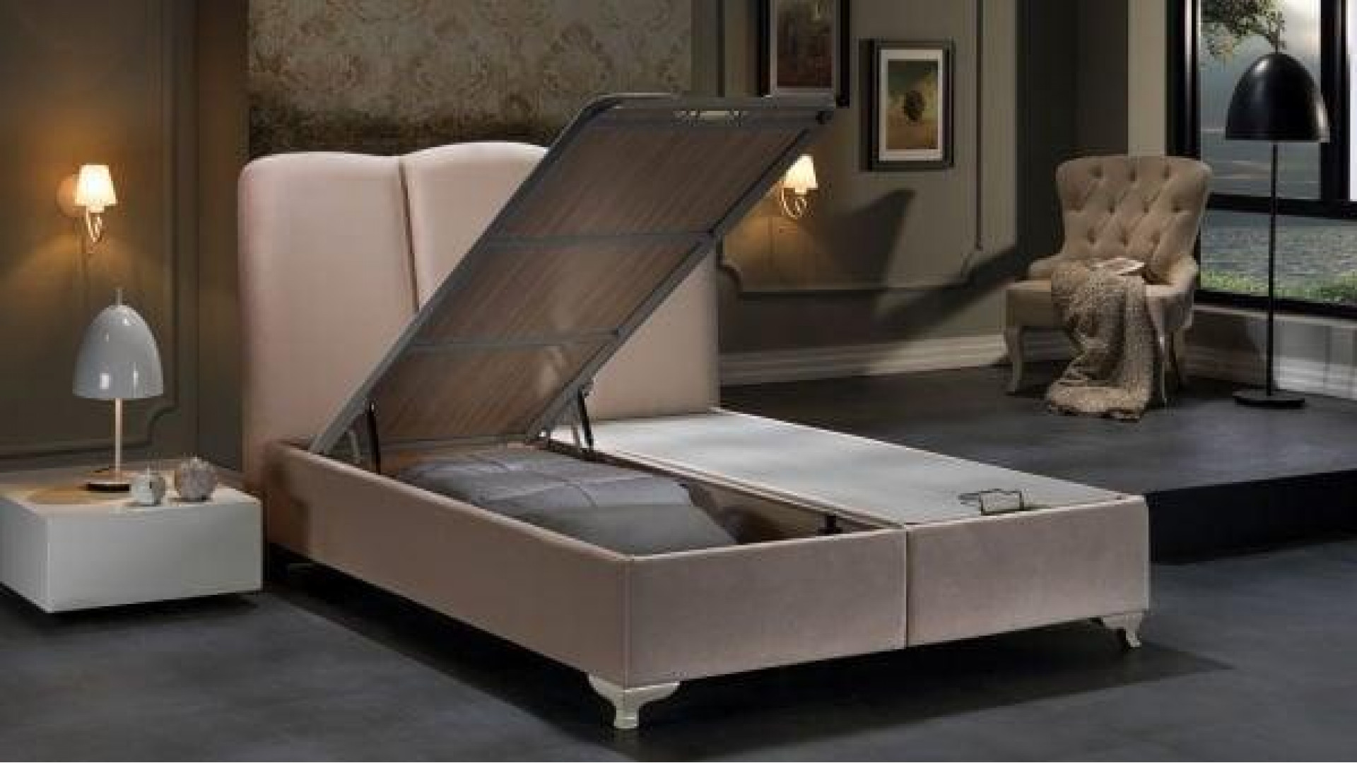 Linda s Bettbox + Kopfteil