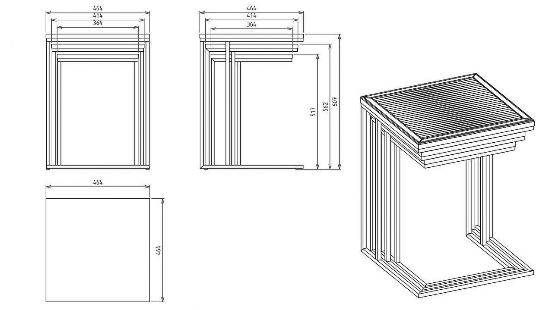 Loretto Beistelltisch