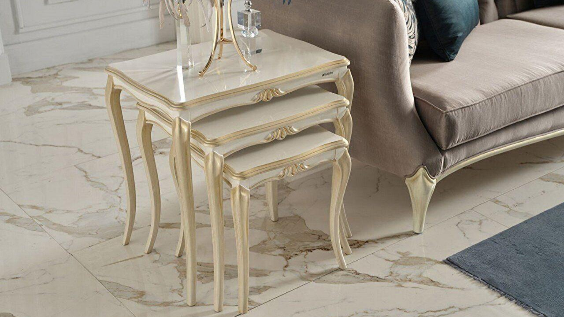 Massimo 3er Beistelltisch