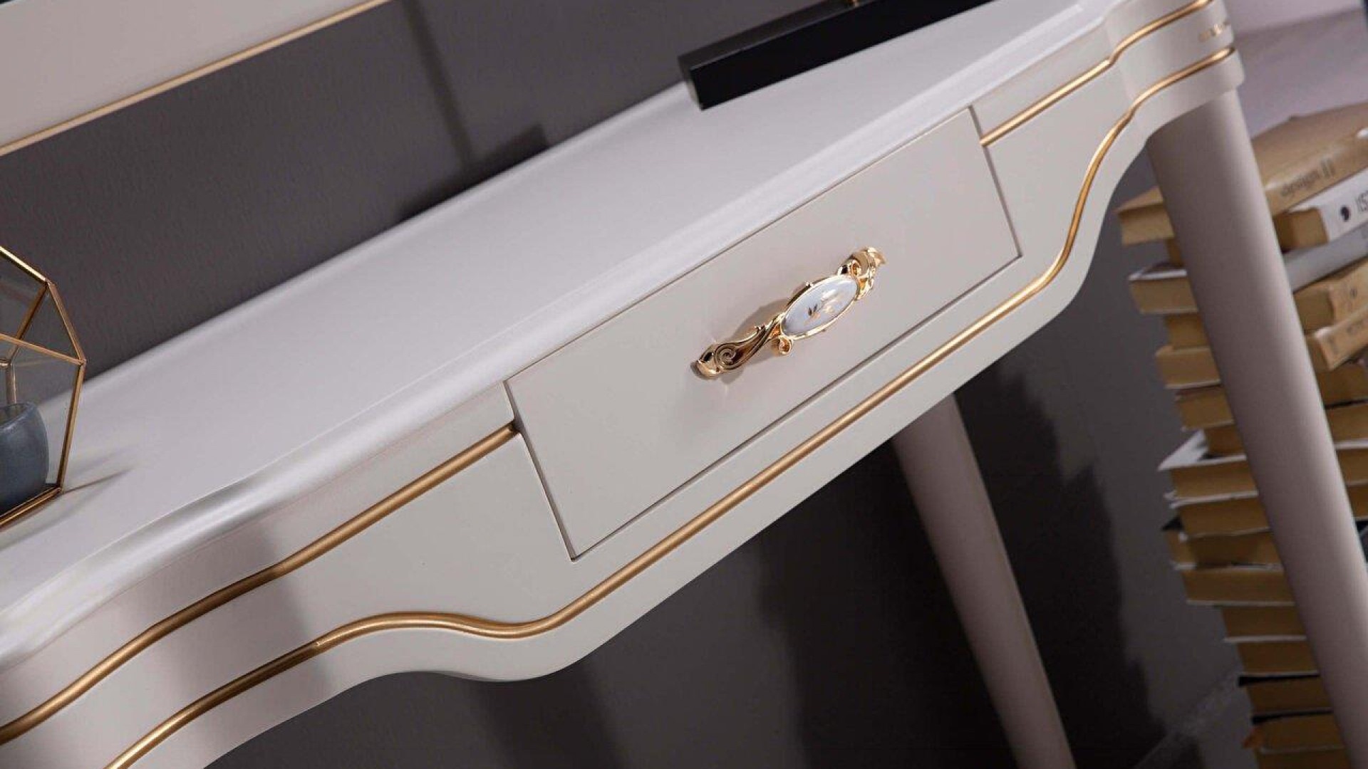 Napoli Schminktisch + Spiegel