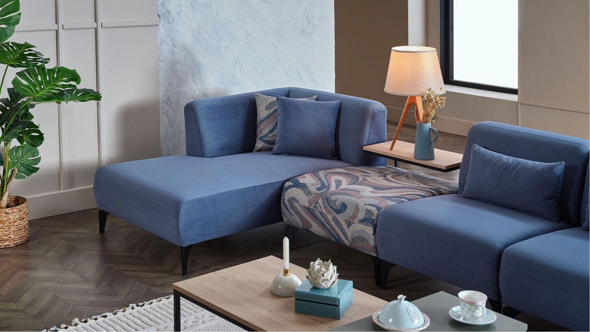 Orleon Wohnlandschaft Blau