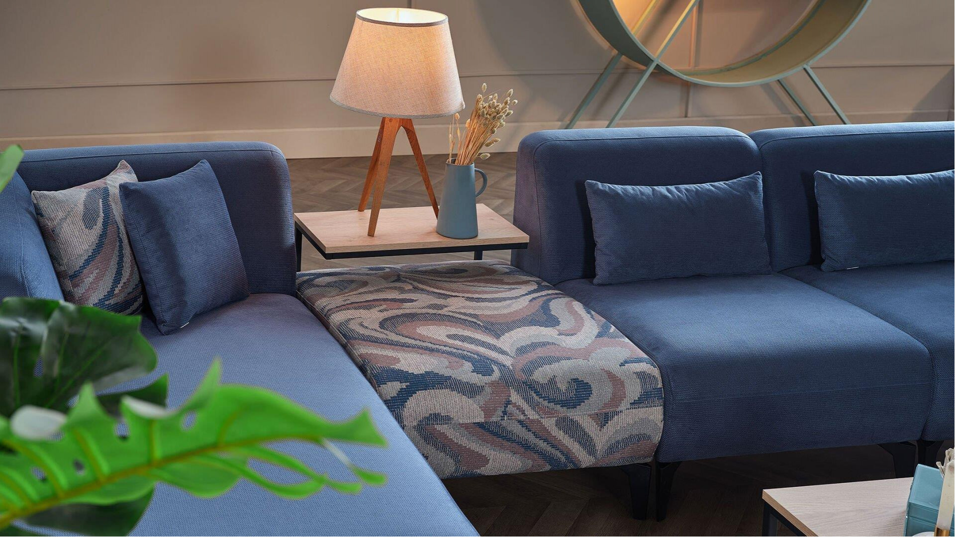 Orleon Wohnlandschaft Blau