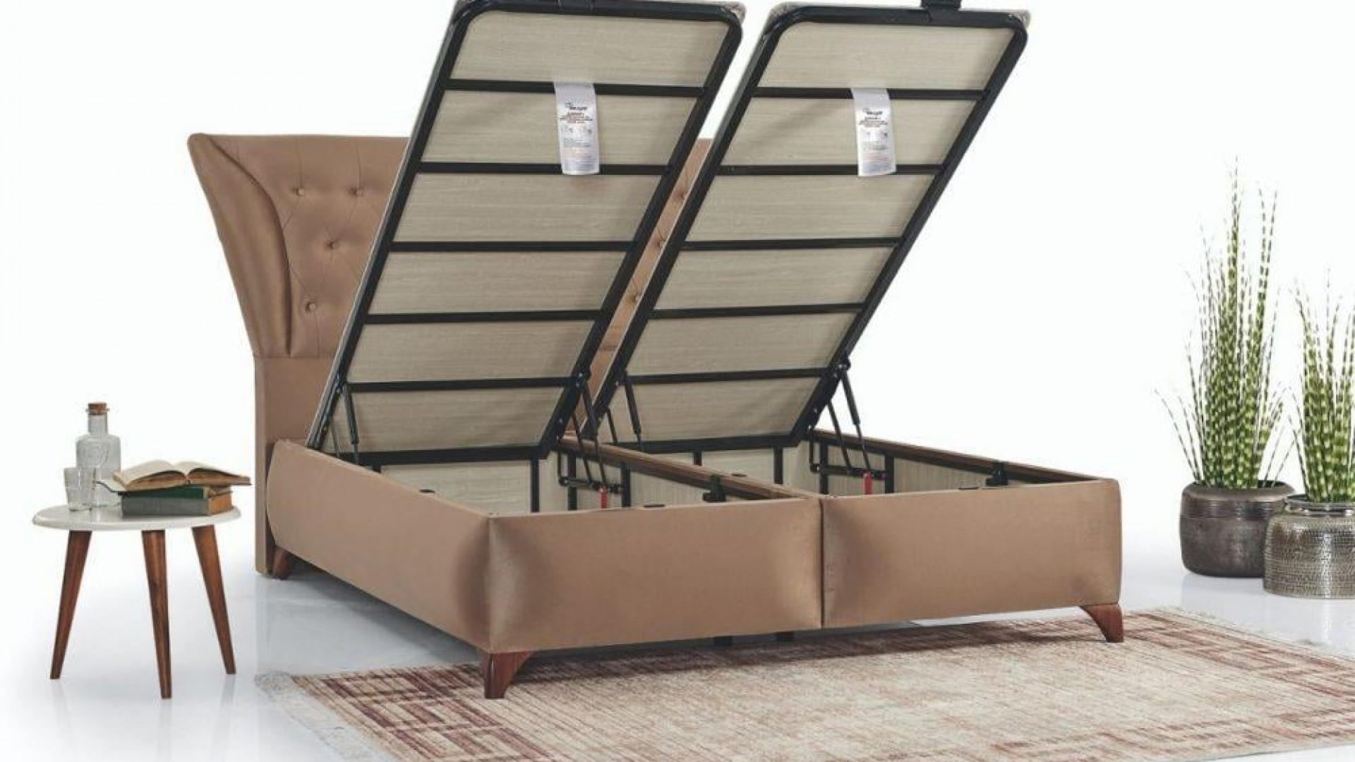 Ottoman Bettbox + Kopfteil