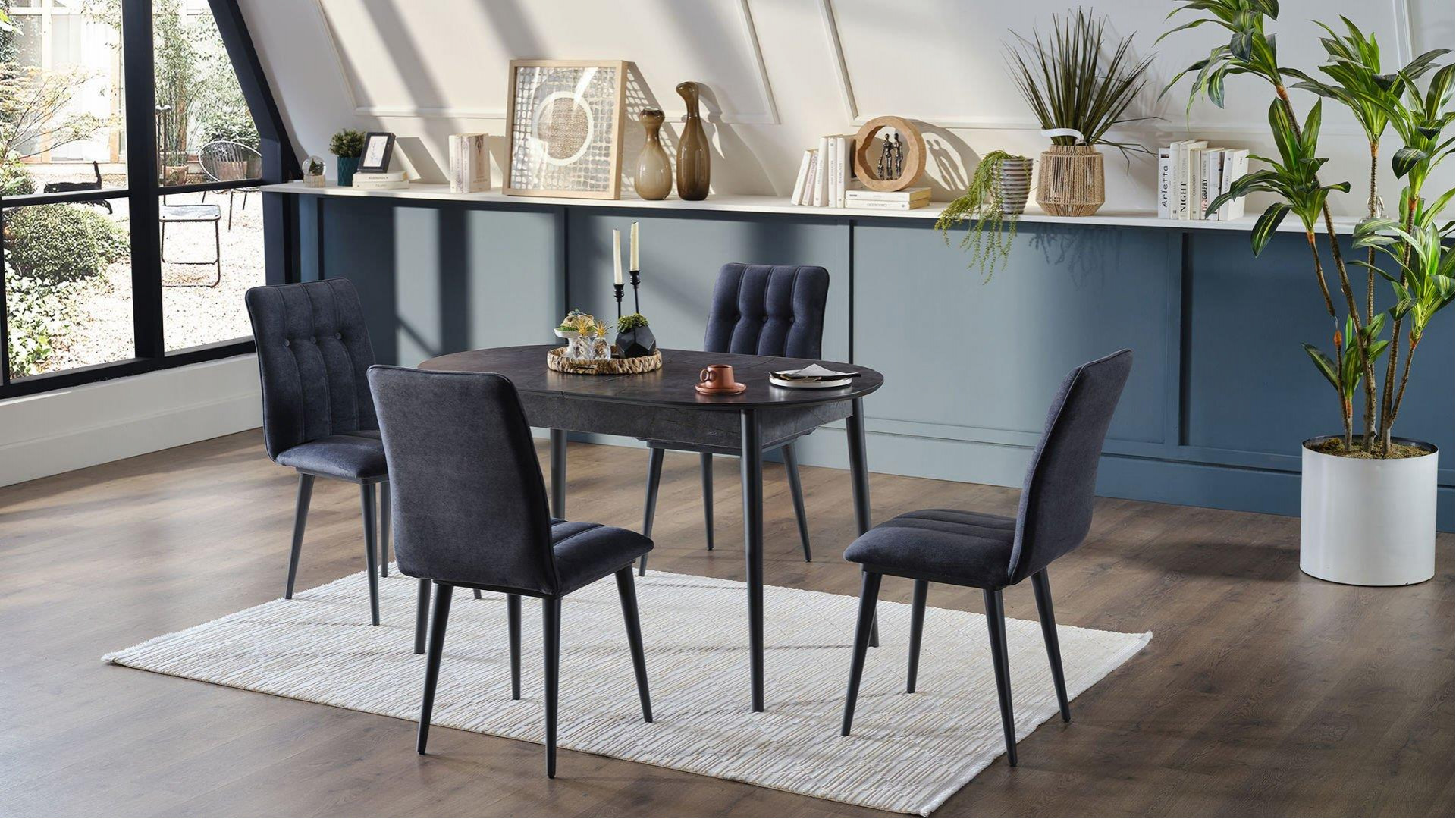 Pruva Essgruppe Anthrazit