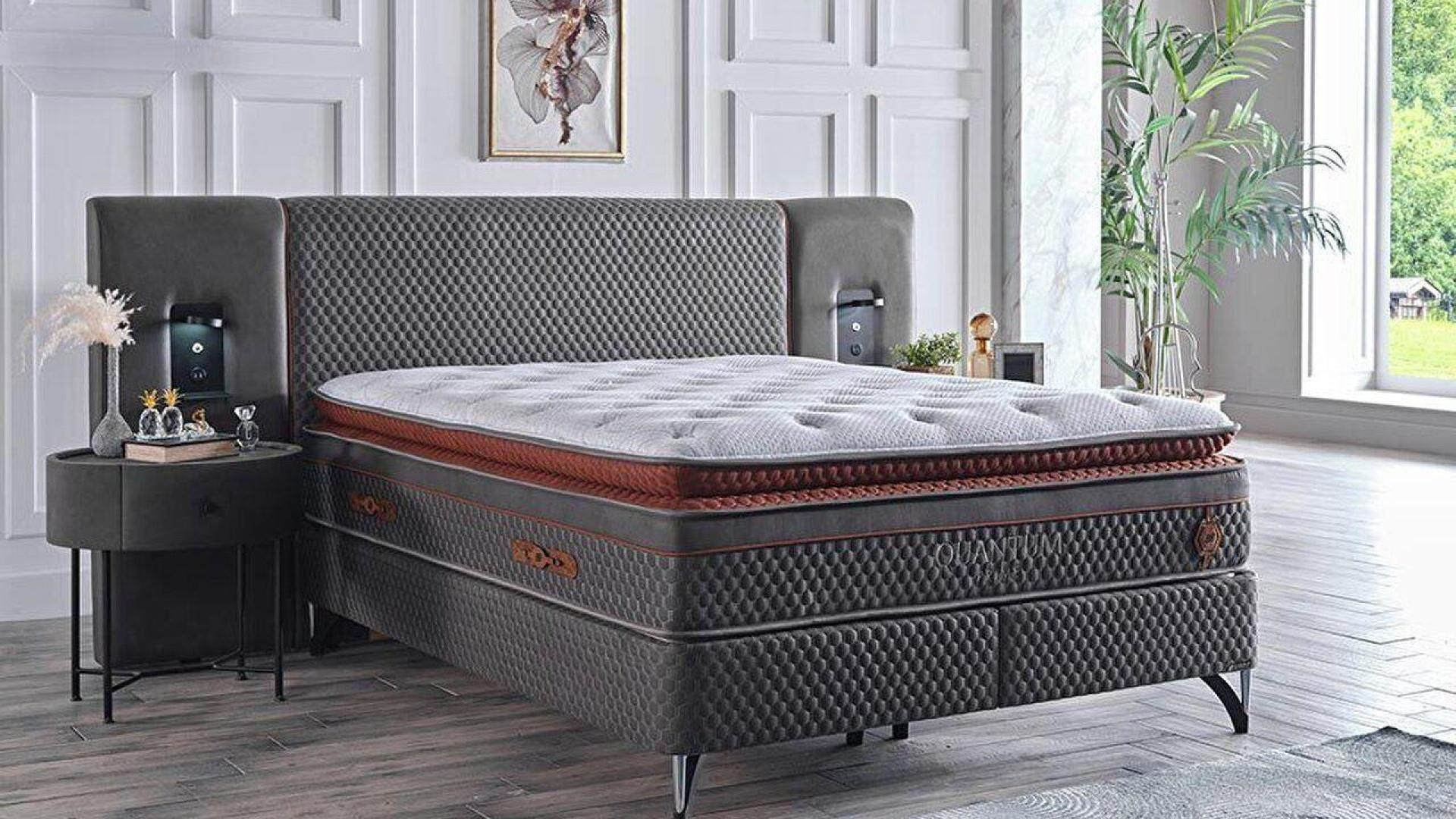 Quantum Bettbox + Kopfteil