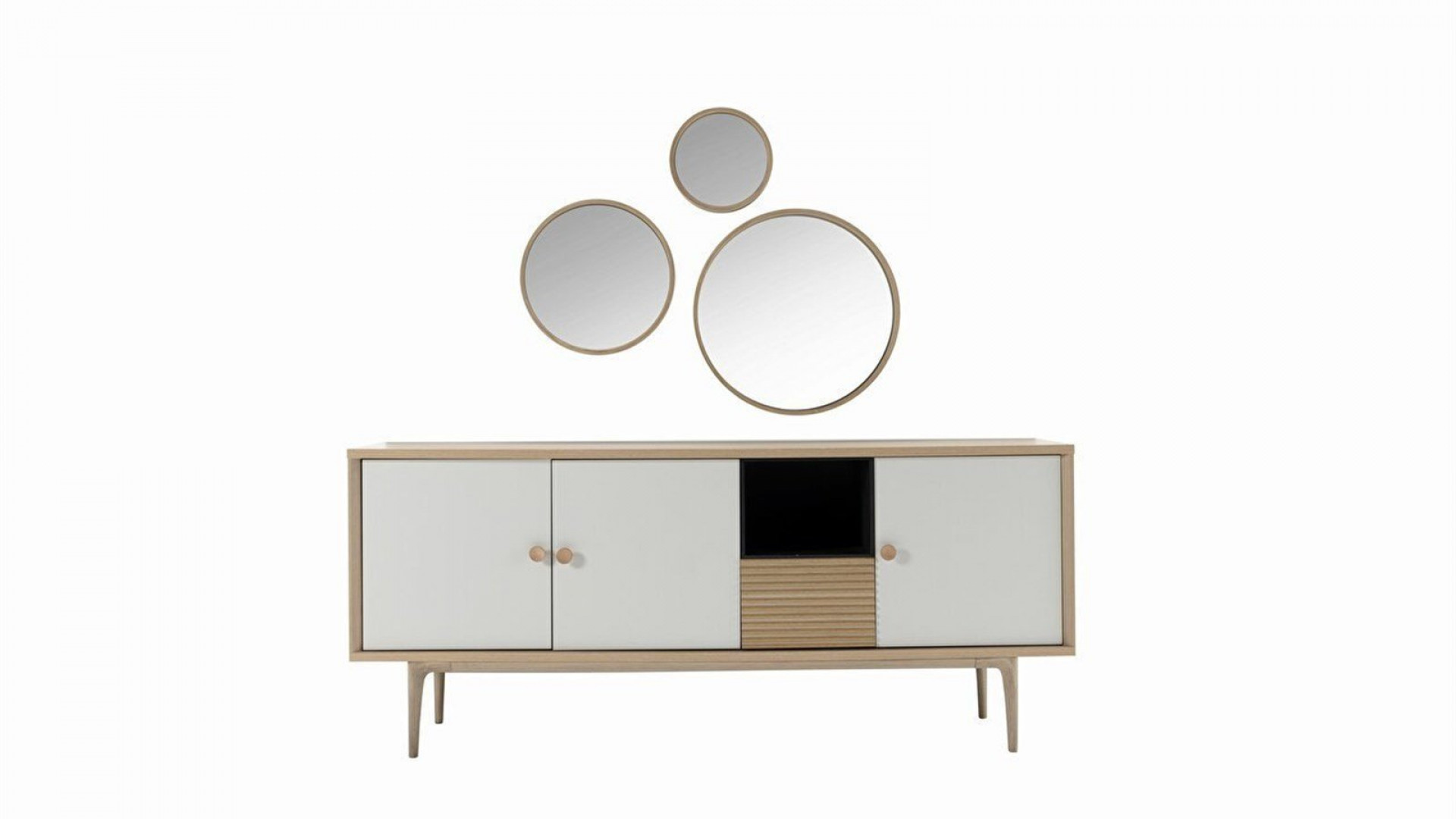 Retro Anrichte Spiegel