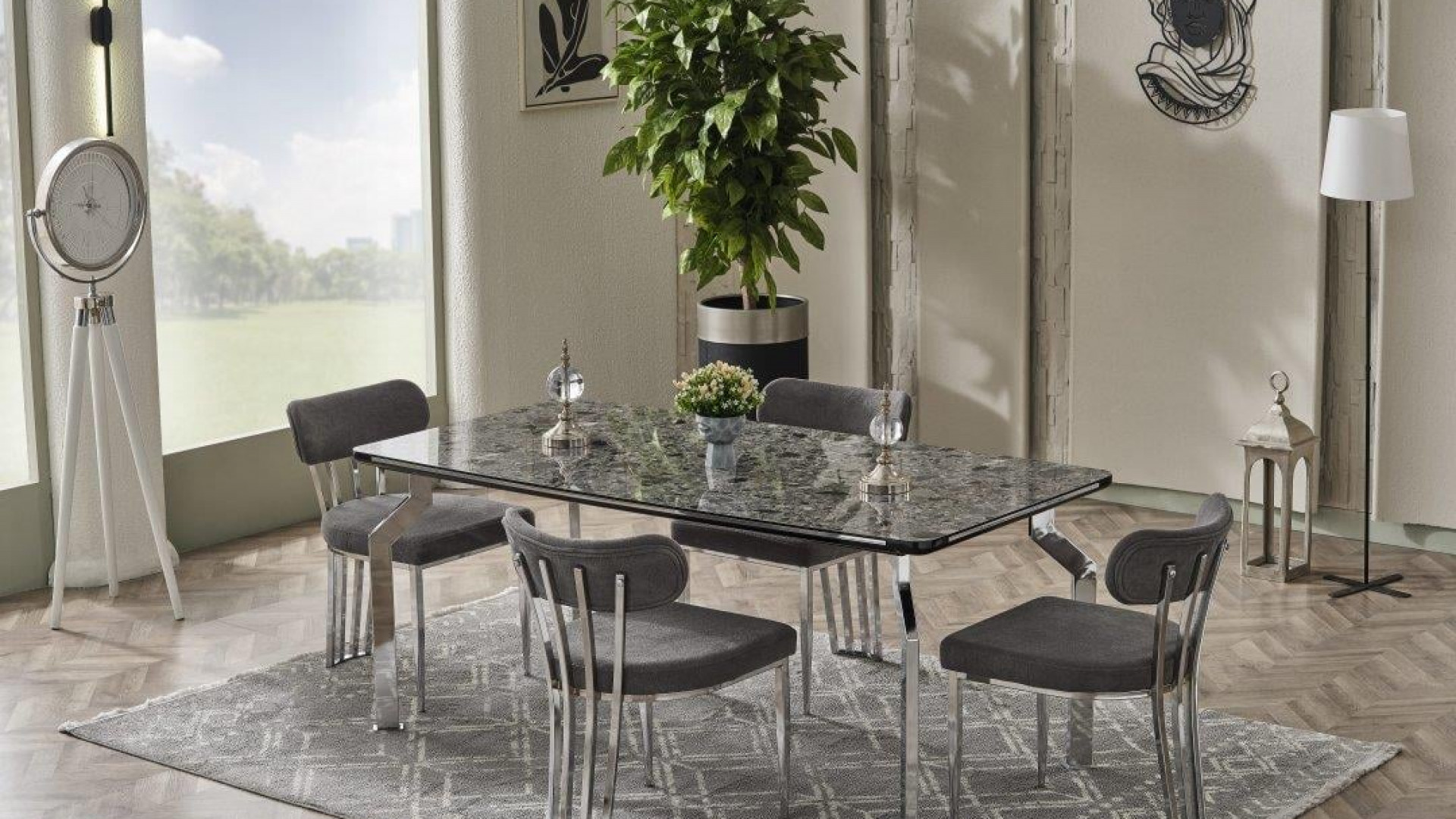 Sahra Soft Esstisch-Set