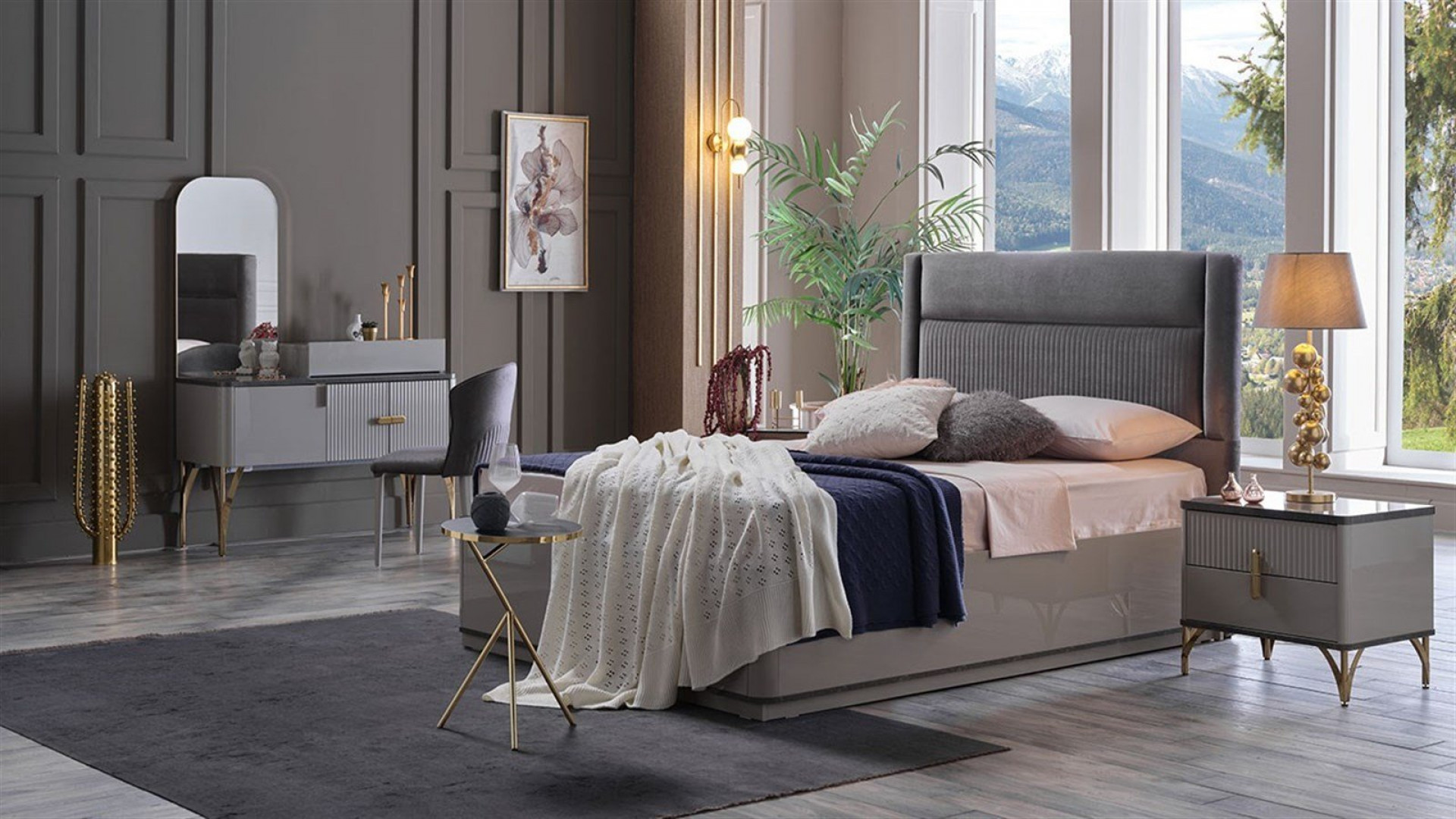 Serra (Stauraum) Schlafzimmer Set