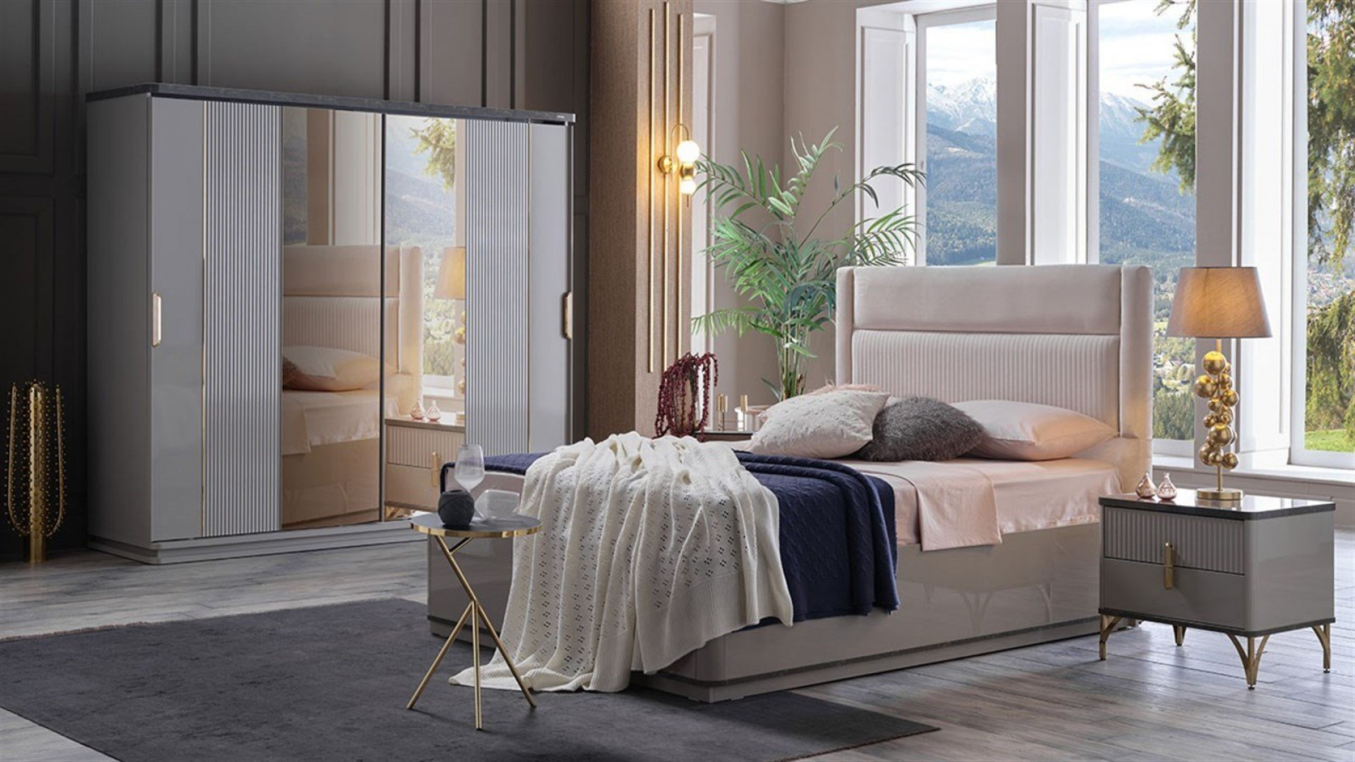 Serra (Stauraum) Schlafzimmer Set