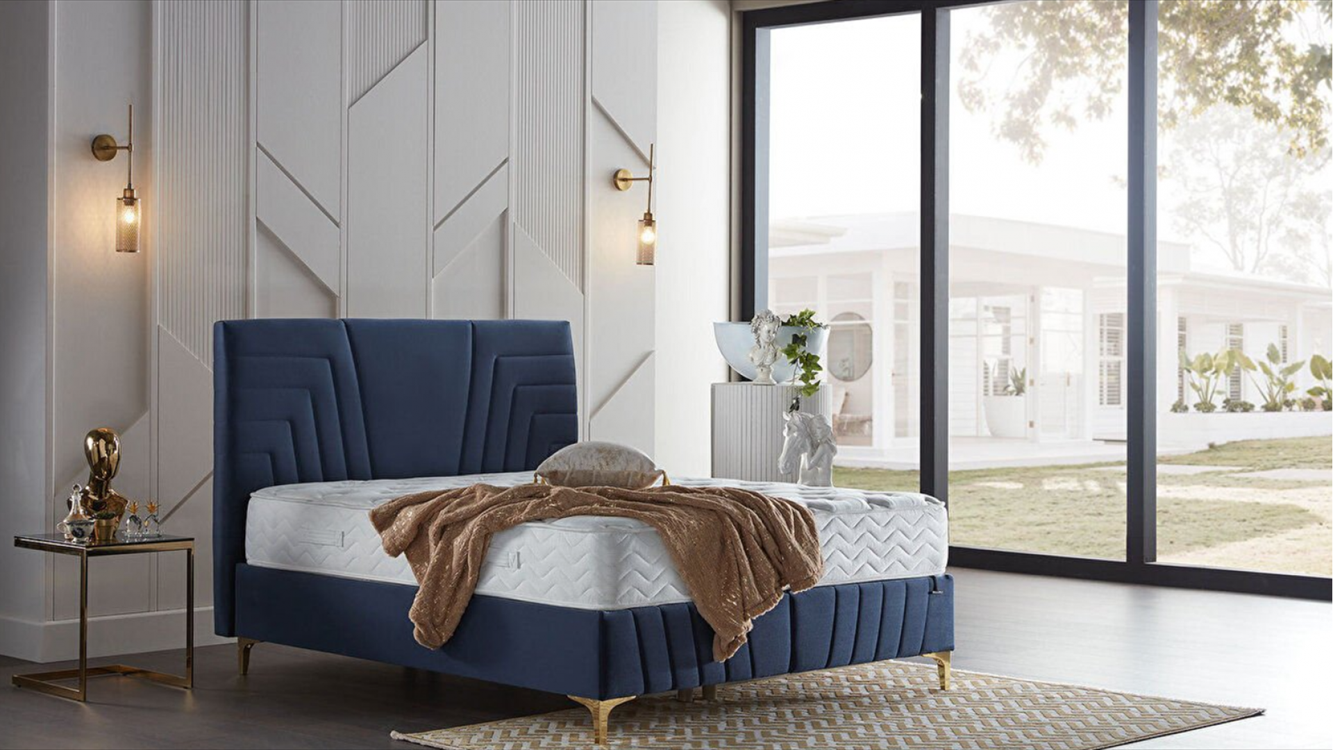 Toria Bettbox + Kopfteil