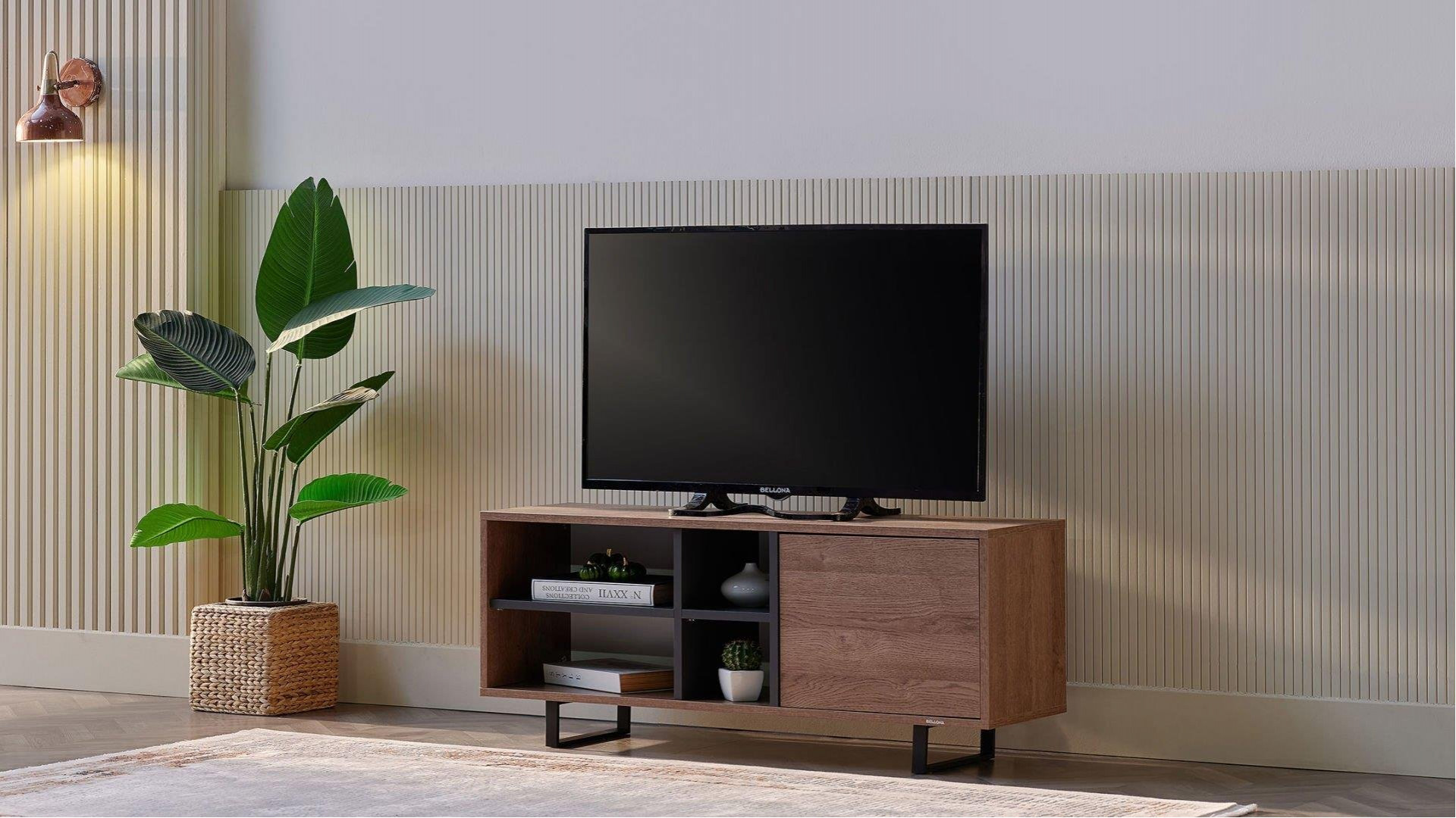 Vina Lowboard - Nuss/Anthrazit