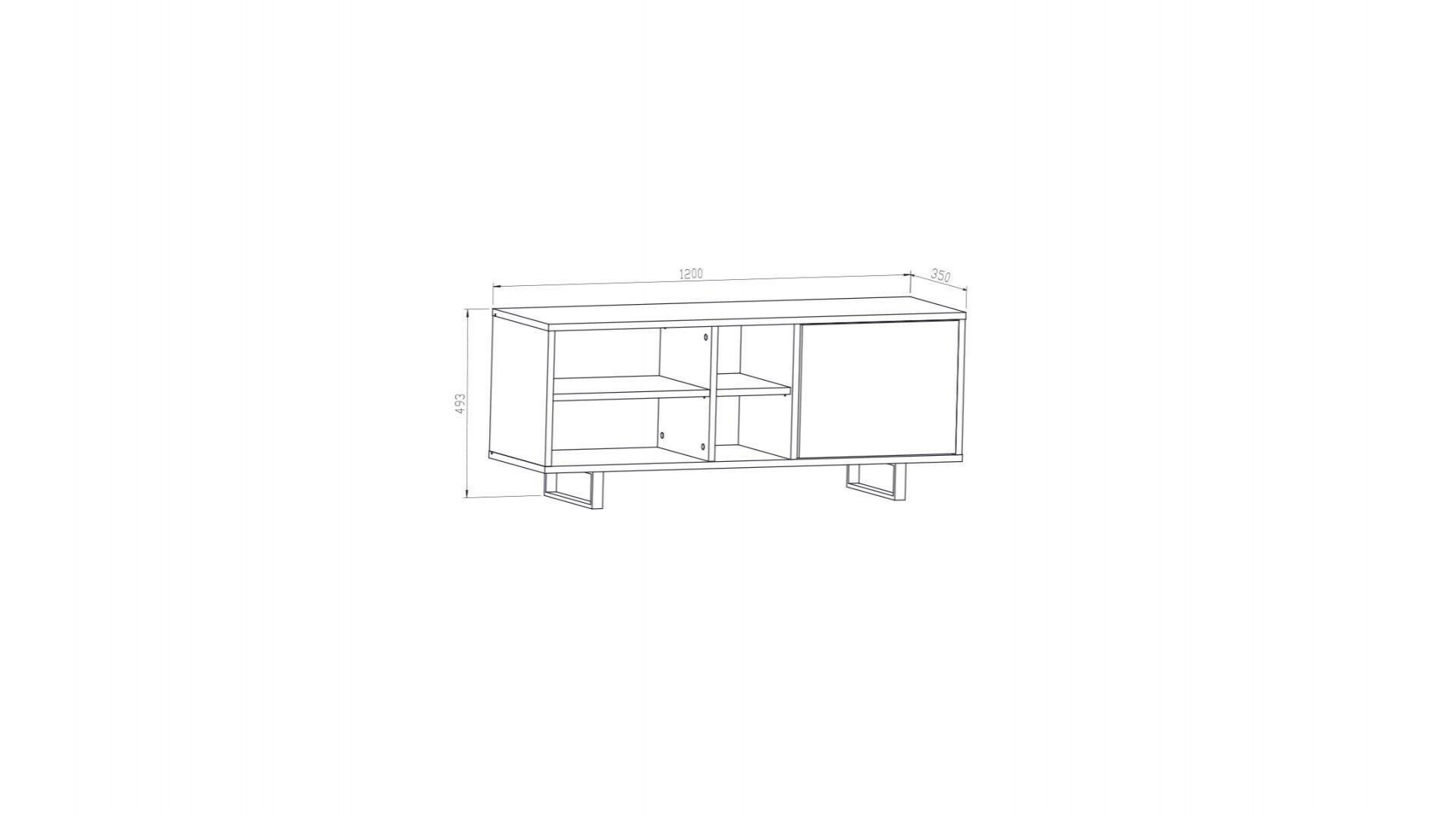 Vina Lowboard - Weiss/Vega