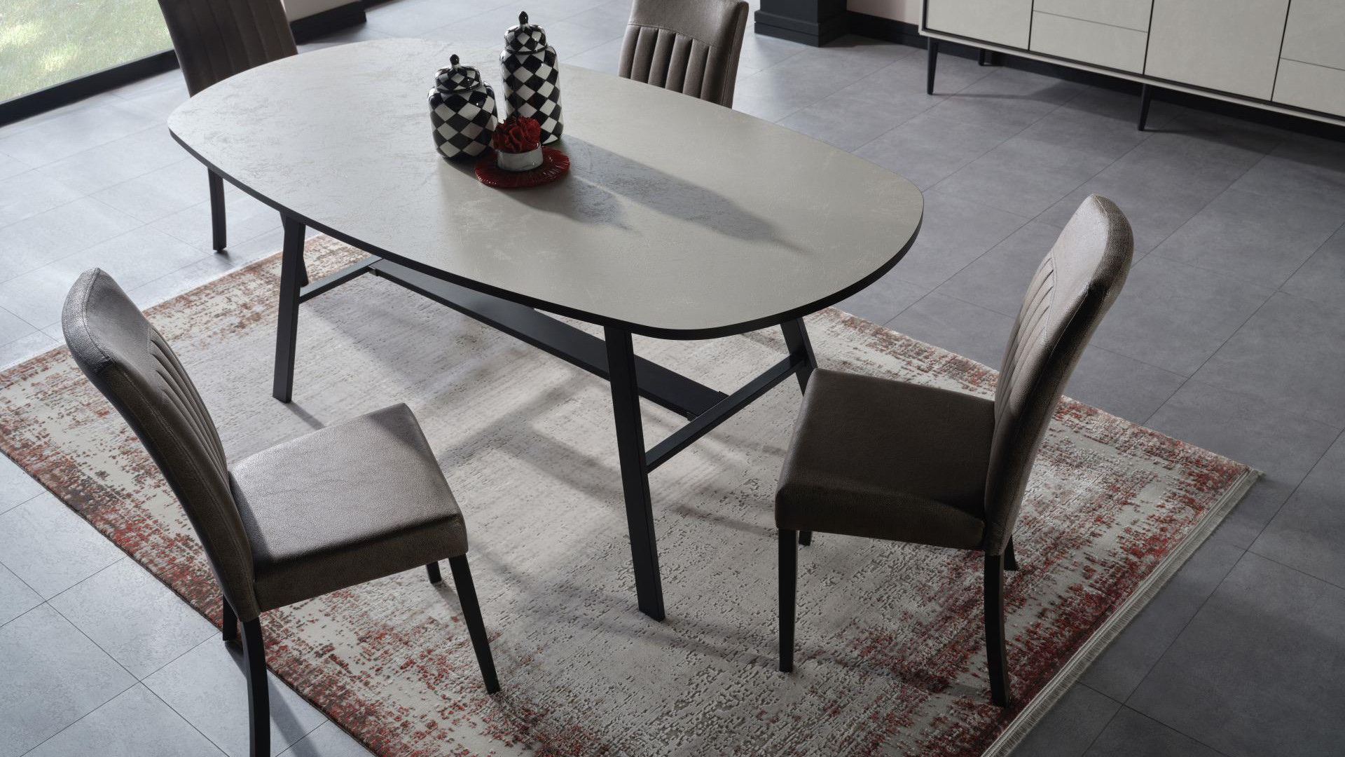 Vista Esszimmer Set Krem